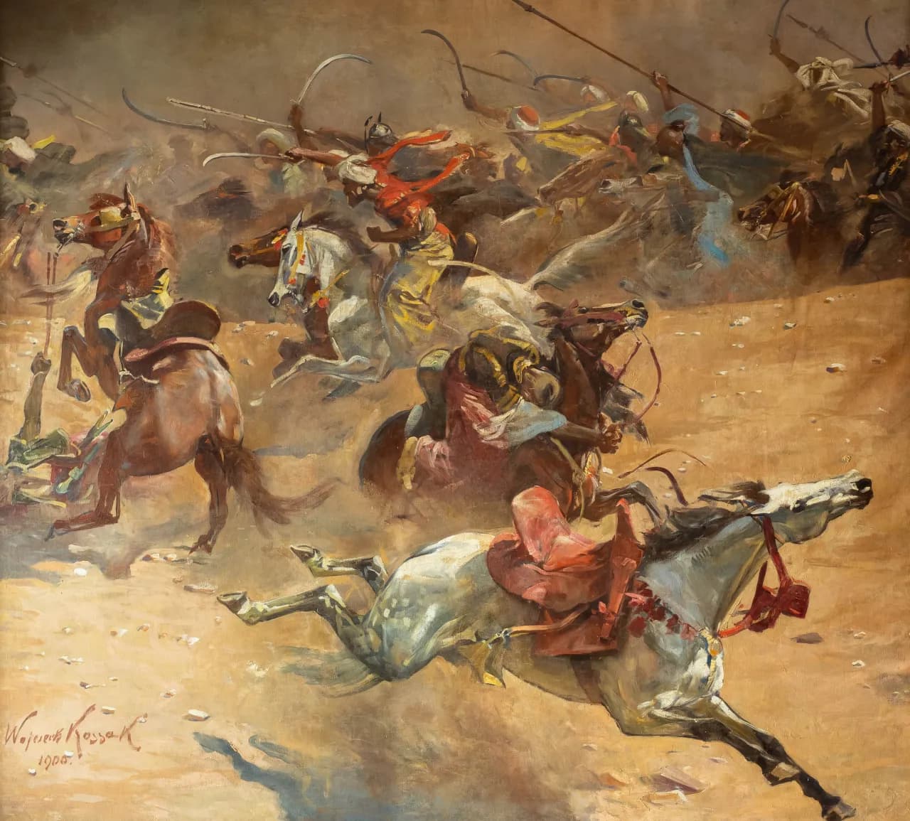 Kossak malarstwo: odkryj niezapomniane dzieła wielkich artystów