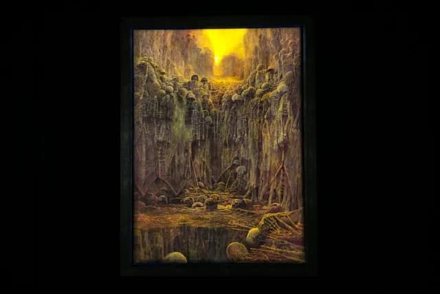 Zdzisław Beksiński malarstwo: odkryj mroczne wizje i ich znaczenie