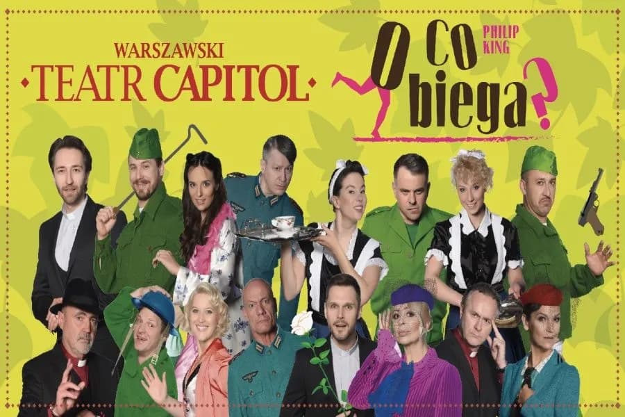 Teatr Capitol: Obsada spektaklu O co biega? i nadchodzące terminy